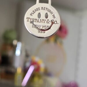 Ultra Rare - Htf Tiffany & Co. Smiley Face / Happy Face Charm Silver 925